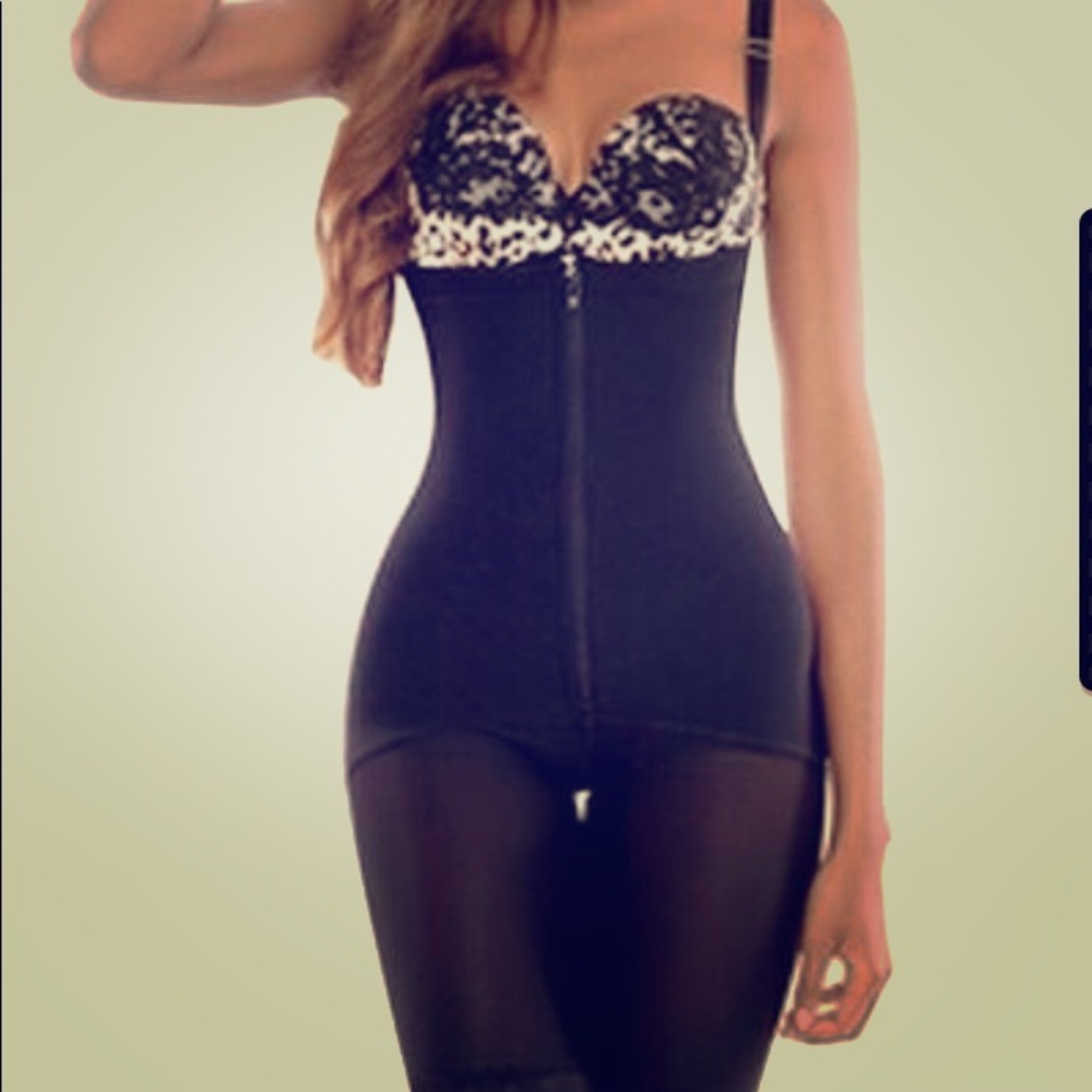 Camilla black full body shape wear
